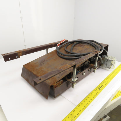 1/2HP Roll Power Material Feeder 22.5FPM/30RPM 120V 1PH 9" W Rollers