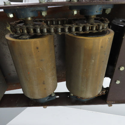 1/2HP Roll Power Material Feeder 22.5FPM/30RPM 120V 1PH 9" W Rollers