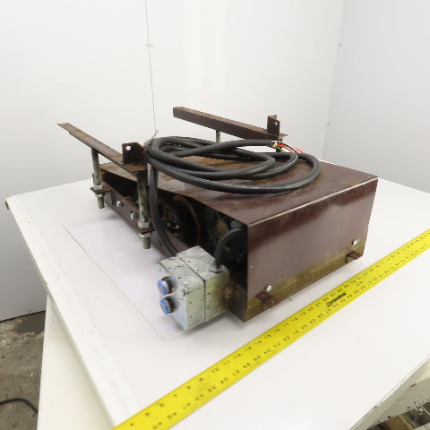 1/2HP Roll Power Material Feeder 21.5FPM/30RPM 120V 1PH 9" W Rollers