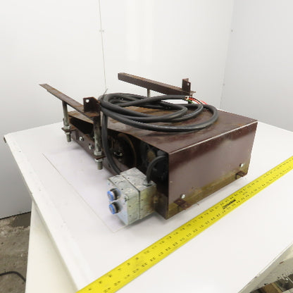 1/2HP Roll Power Material Feeder 21.5FPM/30RPM 120V 1PH 9" W Rollers
