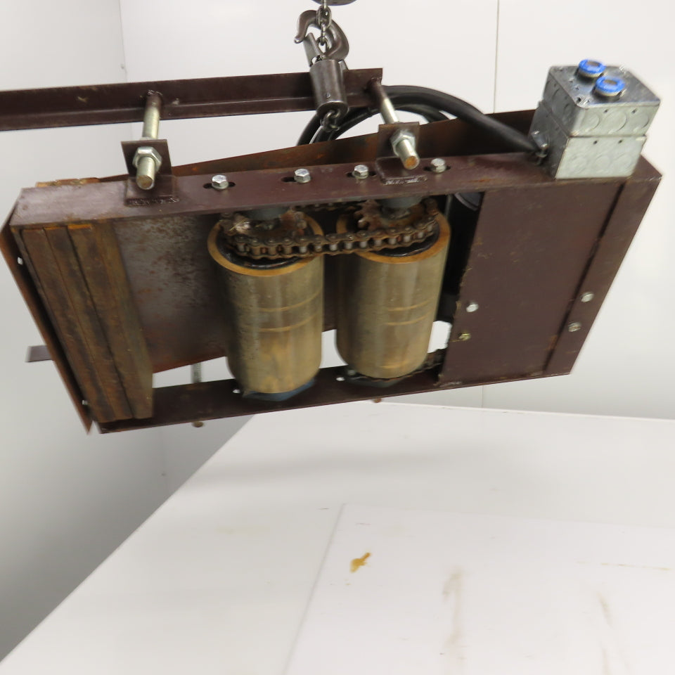 1/2HP Roll Power Material Feeder 21.5FPM/30RPM 120V 1PH 9" W Rollers