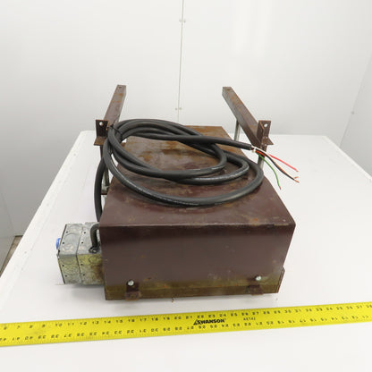 1/2HP Roll Power Material Feeder 21.5FPM/30RPM 120V 1PH 9" W Rollers