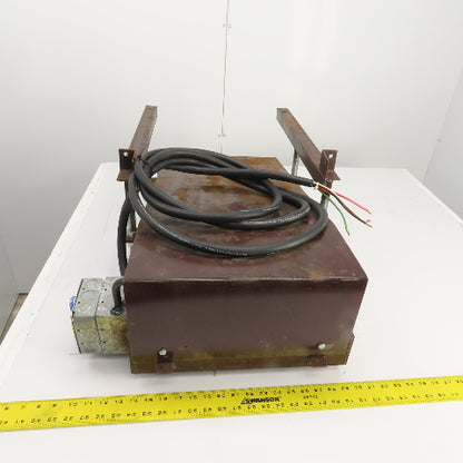 1/2HP Roll Power Material Feeder 21.5FPM/30RPM 120V 1PH 9" W Rollers