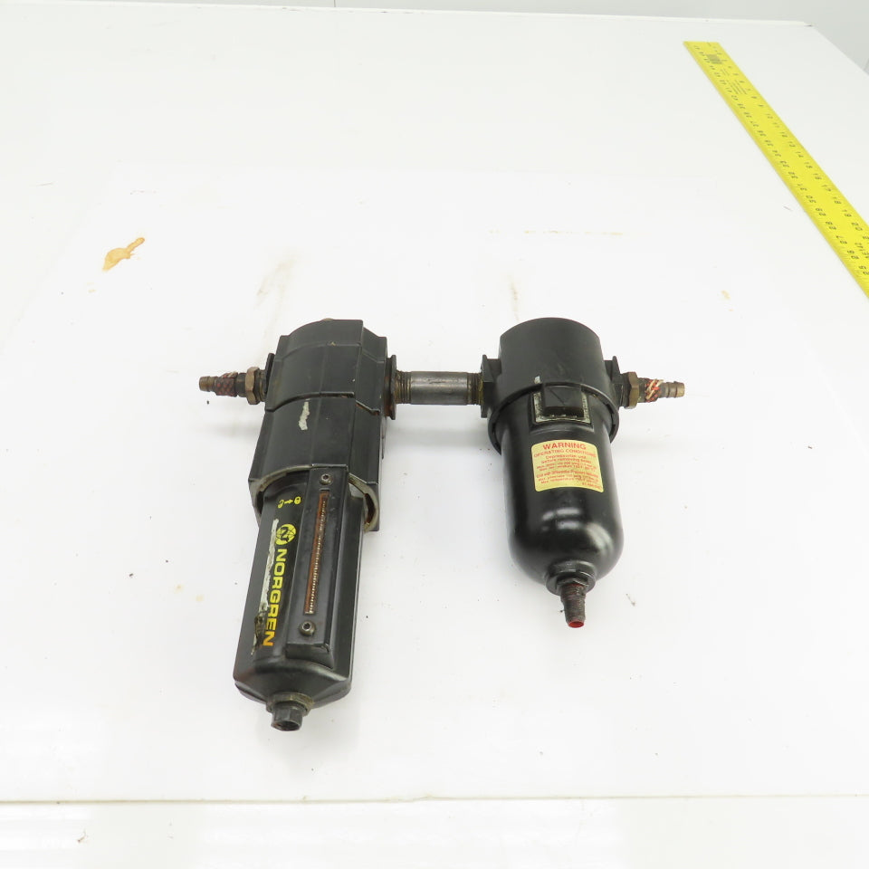 Norgren F74H-4AD-AD0 Pneumatic Lubricator-Filter 1/2" NPT 200PSI