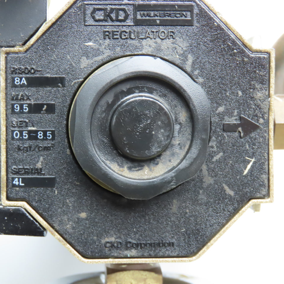 CKD 300-8A PC-10A-27 3/8" NPT Compressed Air Regulator Solenoid Assembly