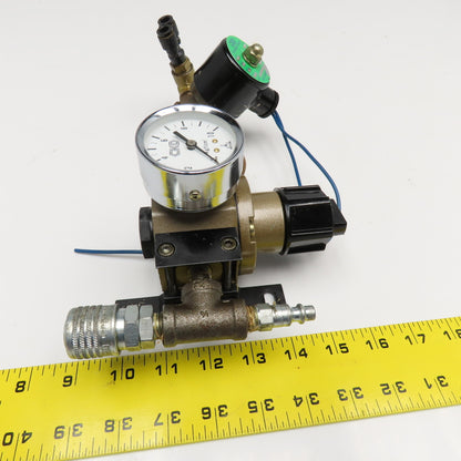 CKD 300-8A PC-10A-27 3/8" NPT Compressed Air Regulator Solenoid Assembly