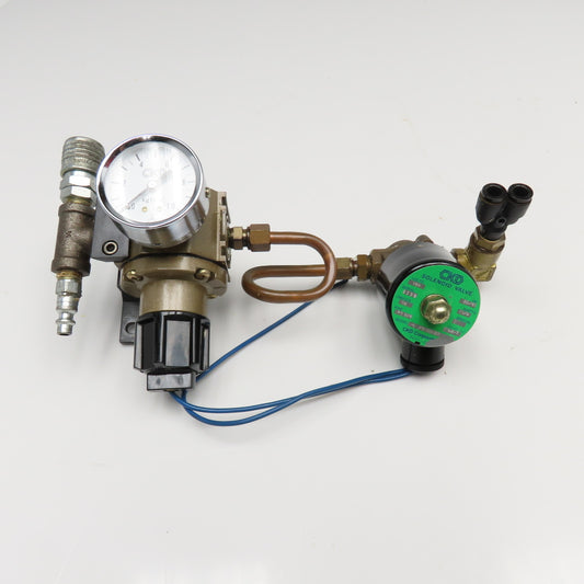 CKD 300-8A PC-10A-27 3/8" NPT Compressed Air Regulator Solenoid Assembly