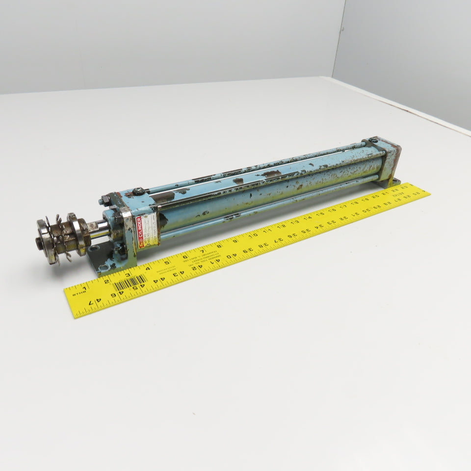 Toyooki HC1-XD-40x350-LB 40mm Bore 350mm Stroke Double Acting Hydraulic Cylinder