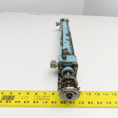Toyooki HC1-XD-40x350-LB 40mm Bore 350mm Stroke Double Acting Hydraulic Cylinder