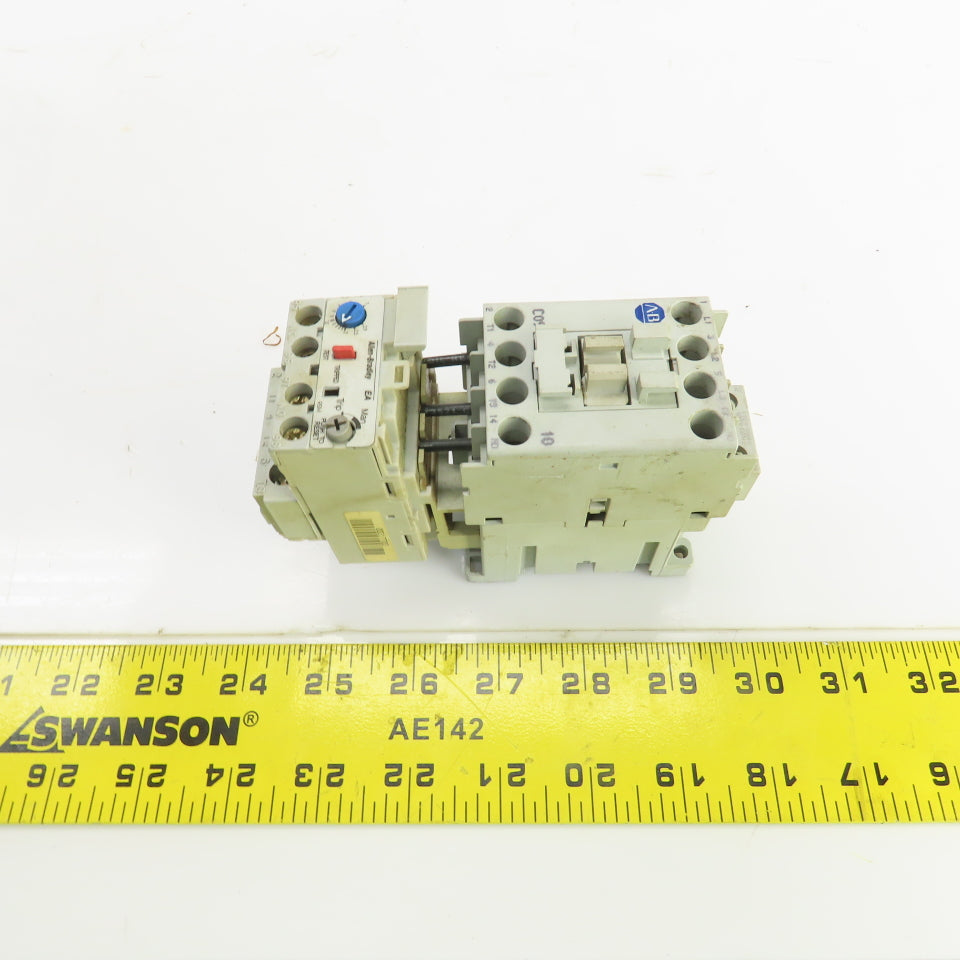 Allen Bradley 100-C09*10 600V Contactor 120V Coil W/193-EA1DB Overload Relay