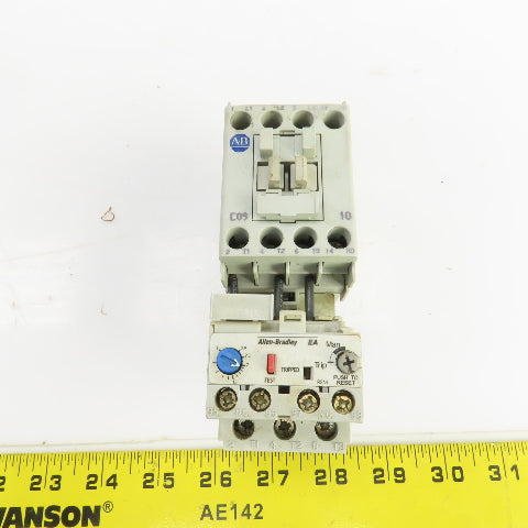 Allen Bradley 100-C09*10 600V Contactor 120V Coil W/193-EA1DB Overload Relay