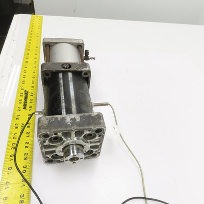 Double Acting Pneumatic Cylinder W/Booster 7/16" Stroke 2-1/2" Bore 1-3/8" Rod