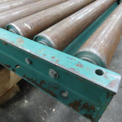 Automated Conveyor Systems 34" x 96" Steel Gravity Roller Case Conveyor Section