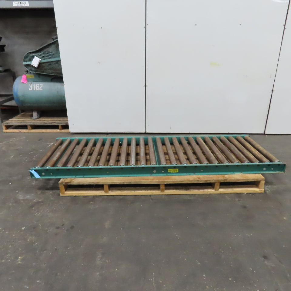 Automated Conveyor Systems 34" x 96" Steel Gravity Roller Case Conveyor Section