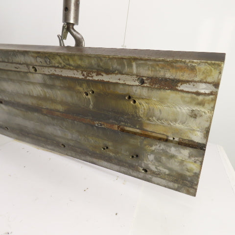 37-3/4" L x 16" W x 1-3/4 Thick Steel Workholding Jig Fixture Setup Plate