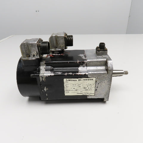 Okuma BL-MC50E-20TB 1kW 2000RPM 3Ph 133V 133Hz With Brake BL Motor