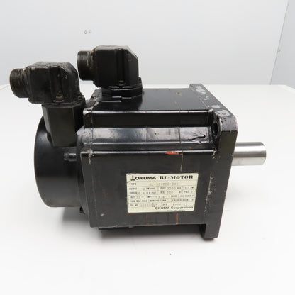 Okuma BL-MC100E-30S 3kW 3000RPM 3Ph 133V 133Hz 8 Pole AC BL Motor