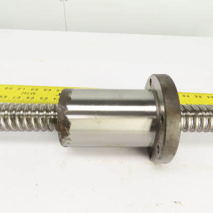 NSK W4009-418Z-C5Z 40mm Ball Screw & Nut Single Start 11mm Pitch 49-1/4" OAL
