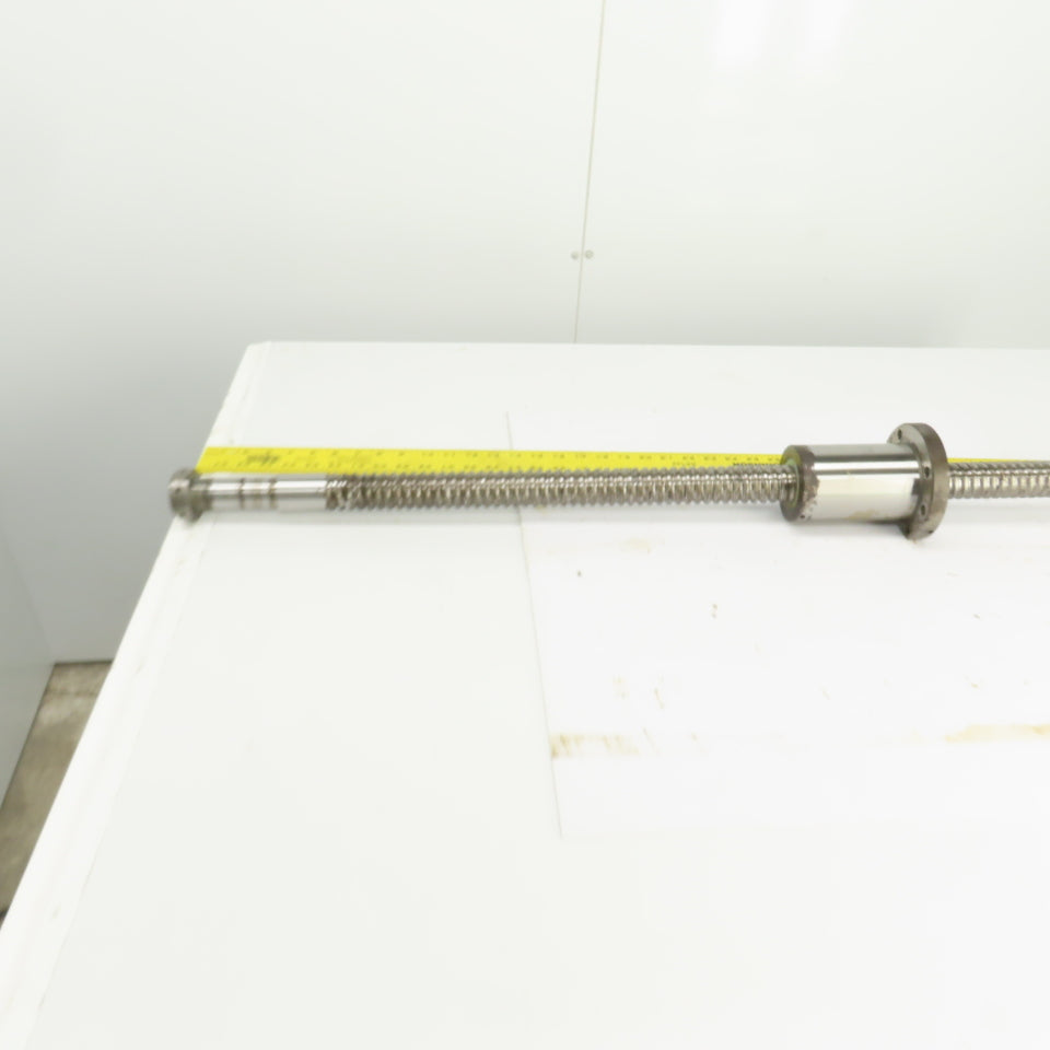 NSK W4009-418Z-C5Z 40mm Ball Screw & Nut Single Start 11mm Pitch 49-1/4" OAL