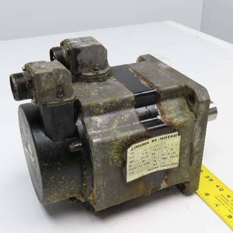 Okuma BL-MC100E-20SB 2kW 2000RPM 3Ph 133V 133Hz Servo Break Motor
