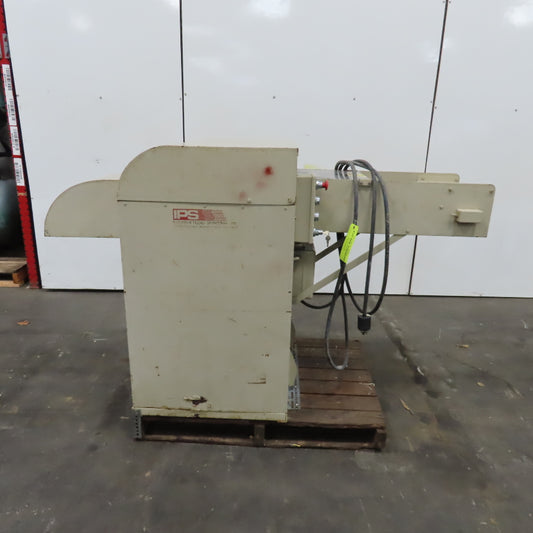 IPS 16B Industrial Recycling Paper Shredder 230V 3Ph 14" Wide Intake Conveyor