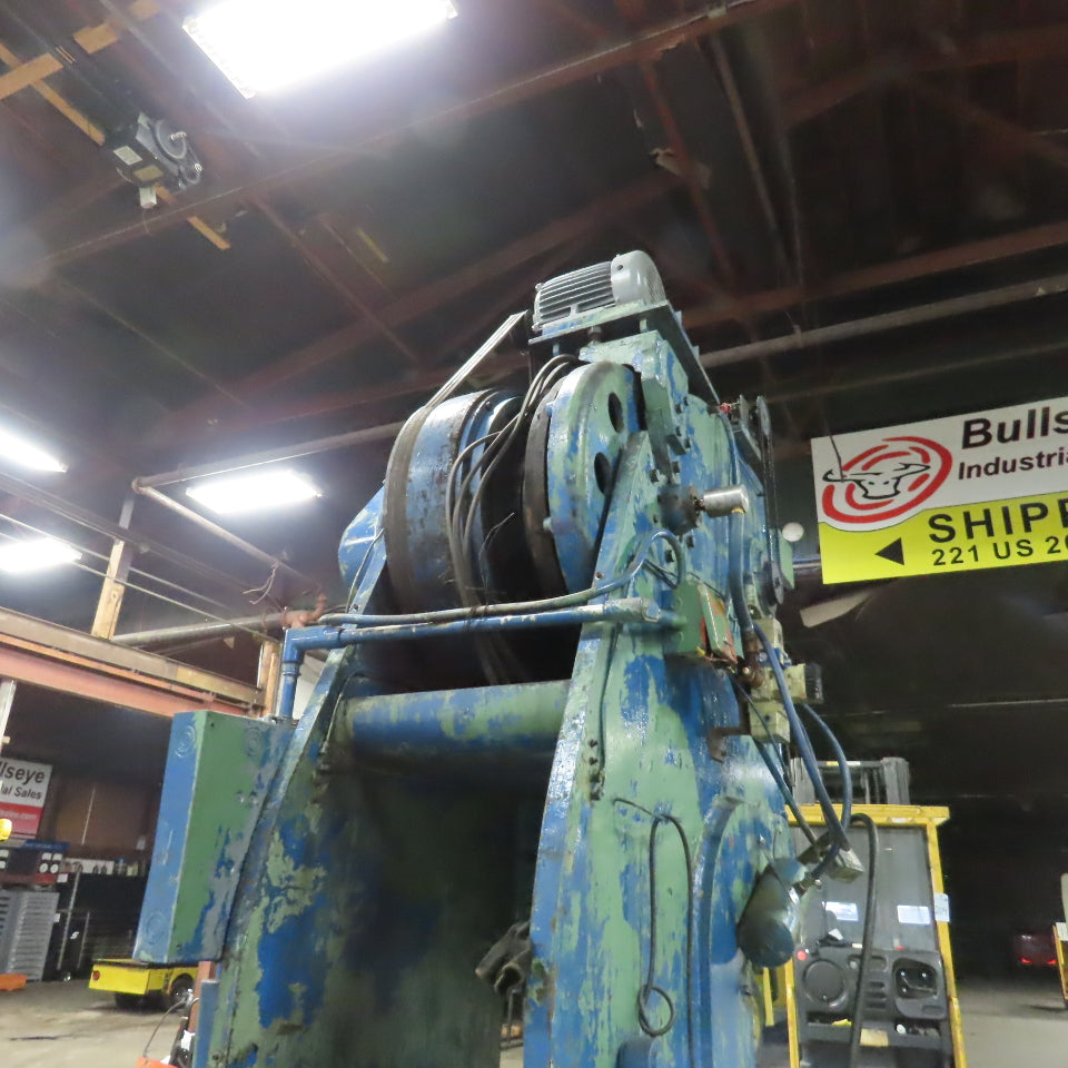 Verson 7-1/2 OBI 105 Ton Mechanical Punch Press 8" Stroke 18" SH 230/460V 3Ph