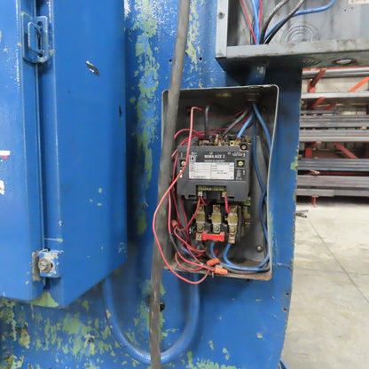 Verson 7-1/2 OBI 105 Ton Mechanical Punch Press 8" Stroke 18" SH 230/460V 3Ph