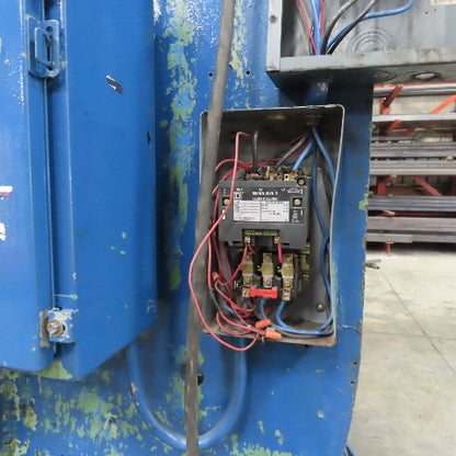 Verson 7-1/2 OBI 105 Ton Mechanical Punch Press 8" Stroke 18" SH 230/460V 3Ph