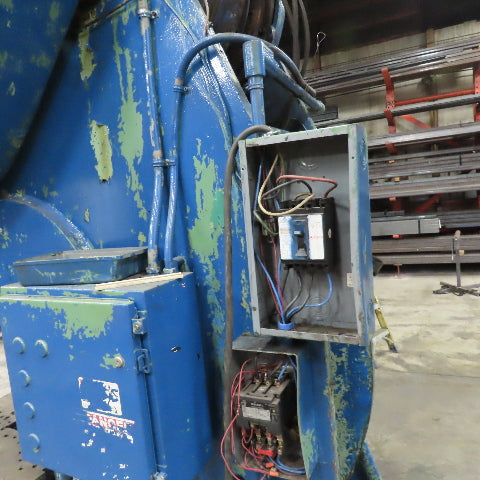 Verson 7-1/2 OBI 105 Ton Mechanical Punch Press 8" Stroke 18" SH 230/460V 3Ph