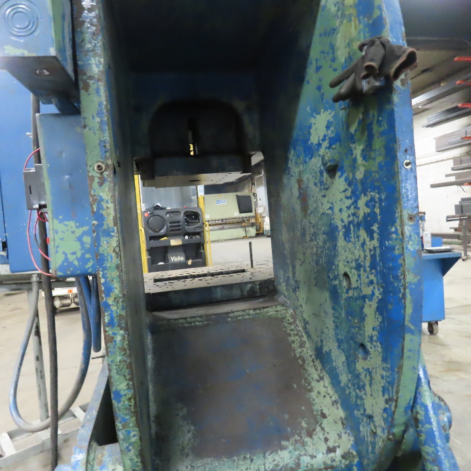 Verson 7-1/2 OBI 105 Ton Mechanical Punch Press 8" Stroke 18" SH 230/460V 3Ph