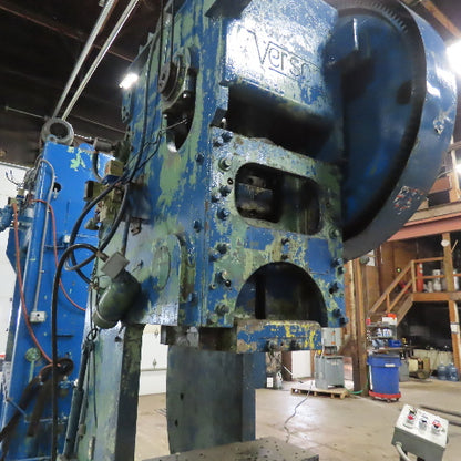 Verson 7-1/2 OBI 105 Ton Mechanical Punch Press 8" Stroke 18" SH 230/460V 3Ph