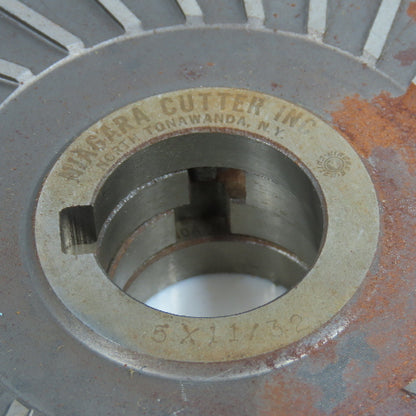 Niagara 5" x 11/32" Side Mill Cutter 1-1/4" Arbor Straight 26 Tooth Lot of 4