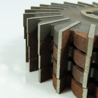 Niagara 5" x 11/32" Side Mill Cutter 1-1/4" Arbor Straight 26 Tooth Lot of 4