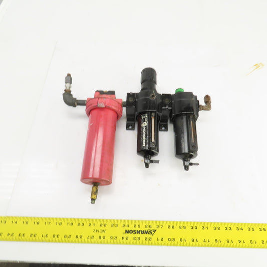 Norgren Compressed Air Pneumatic Filter Regulator Lubricator FRL 150PSI