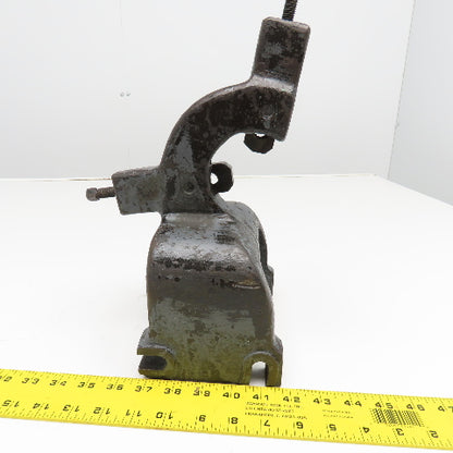 Cast Iron Lathe 3 Point Follow Rest 7" x 5" Base Approx. 7" Center