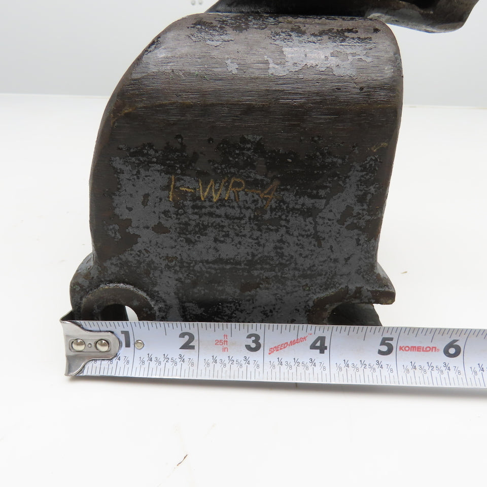 Cast Iron Lathe 3 Point Follow Rest 7" x 5" Base Approx. 7" Center