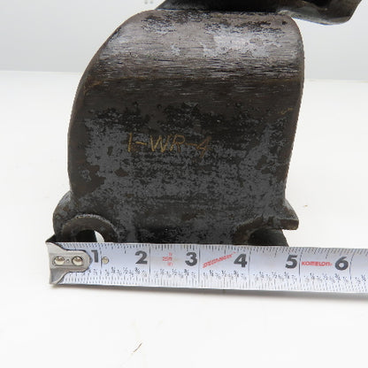 Cast Iron Lathe 3 Point Follow Rest 7" x 5" Base Approx. 7" Center