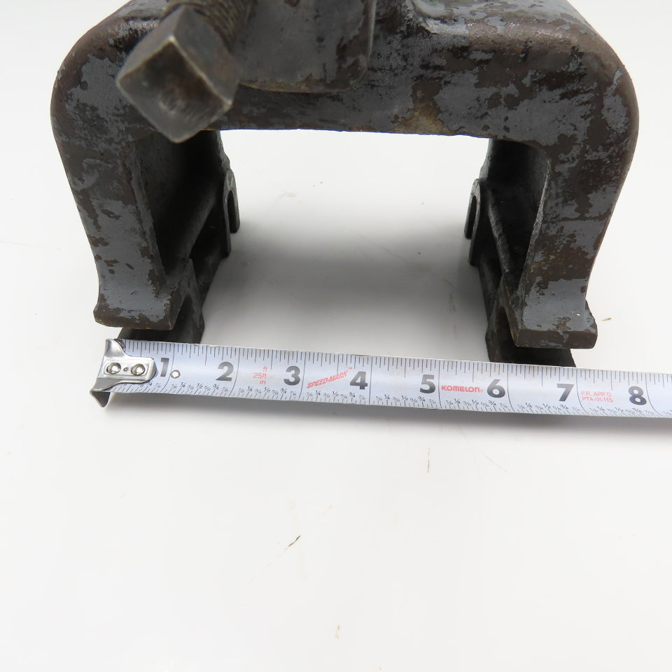 Cast Iron Lathe 3 Point Follow Rest 7" x 5" Base Approx. 7" Center
