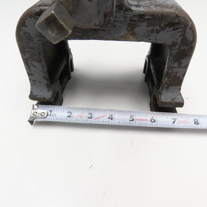 Cast Iron Lathe 3 Point Follow Rest 7" x 5" Base Approx. 7" Center