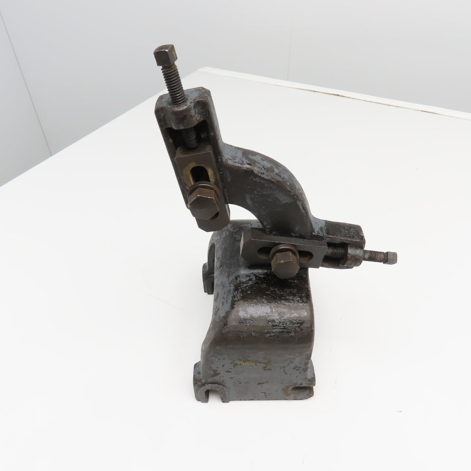 Cast Iron Lathe 3 Point Follow Rest 7" x 5" Base Approx. 7" Center