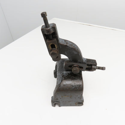 Cast Iron Lathe 3 Point Follow Rest 7" x 5" Base Approx. 7" Center