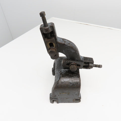 Cast Iron Lathe 3 Point Follow Rest 7" x 5" Base Approx. 7" Center