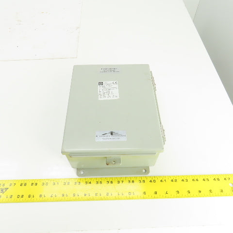 Wiegmann BN4100804CHWW 10" x 8" x 4" Electrical Enclosure W/Backplate