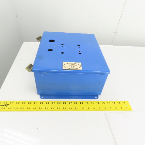 Hoffman A-1412CH 14" x 12" x 6" Wall Mount Electrical Enclosure W/Backplate