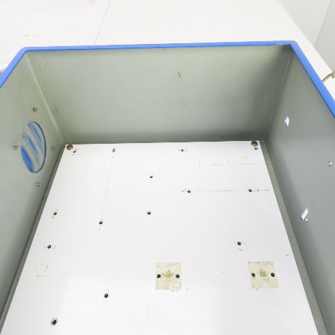 Hoffman A-1412CH 14" x 12" x 6" Wall Mount Electrical Enclosure W/Backplate