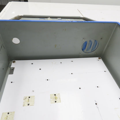 Hoffman A-1412CH 14" x 12" x 6" Wall Mount Electrical Enclosure W/Backplate