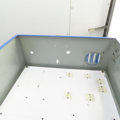 Hoffman A-1412CH 14" x 12" x 6" Wall Mount Electrical Enclosure W/Backplate