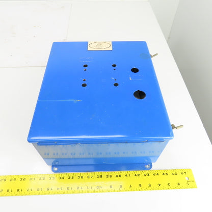 Hoffman A-1412CH 14" x 12" x 6" Wall Mount Electrical Enclosure W/Backplate