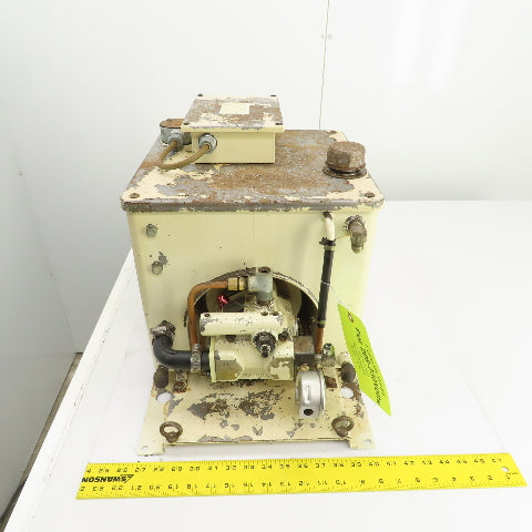 Tokimec TU2A-N-LC 6780 1.5kW 6 Gallon Hydraulic Power Unit 200-220V 6-5.7A 3PH