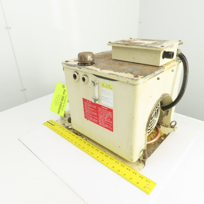 Tokimec TU2A-N-LC 6780 1.5kW 6 Gallon Hydraulic Power Unit 200-220V 6-5.7A 3PH